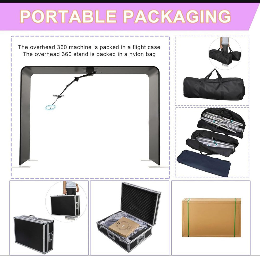 360 Overhead Photo Booth