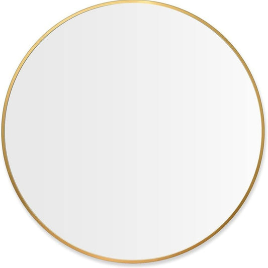 Contemporary Round Wall Mirror - 60cm