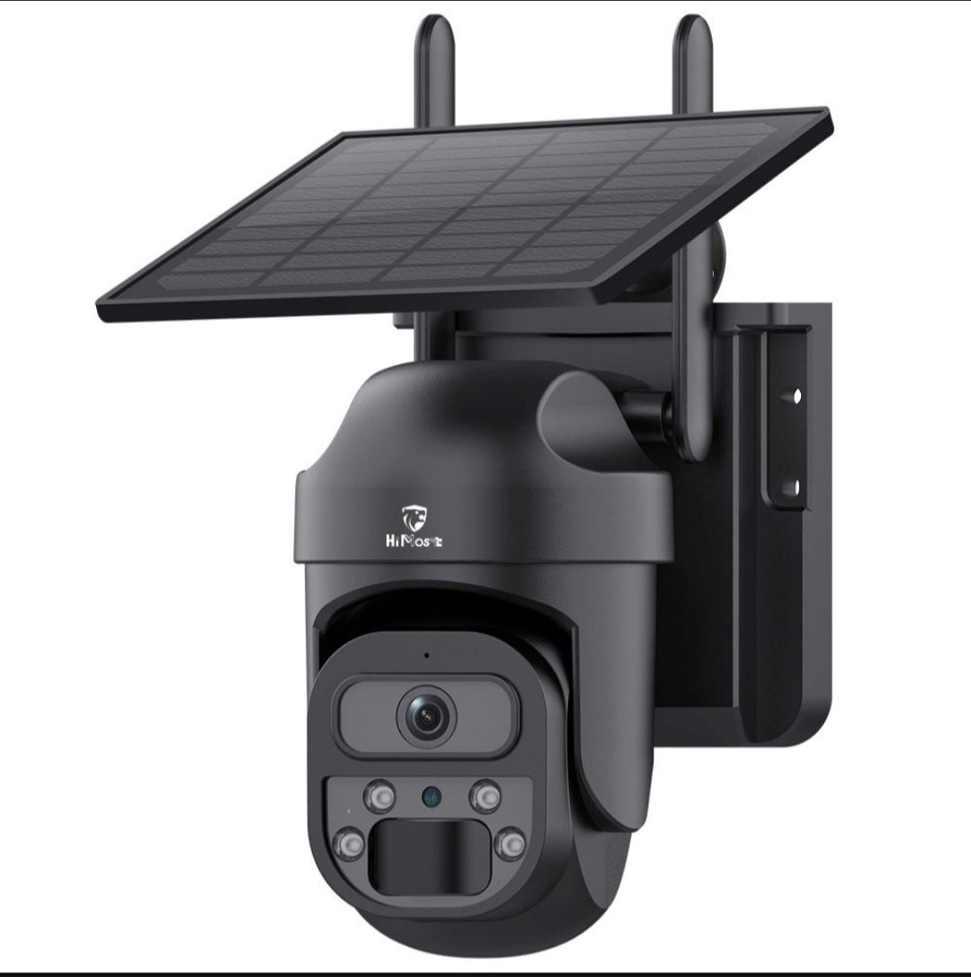 Himost HiSC08 3MP 4G Wireless Solar Powered Security Camera Auto Tracking