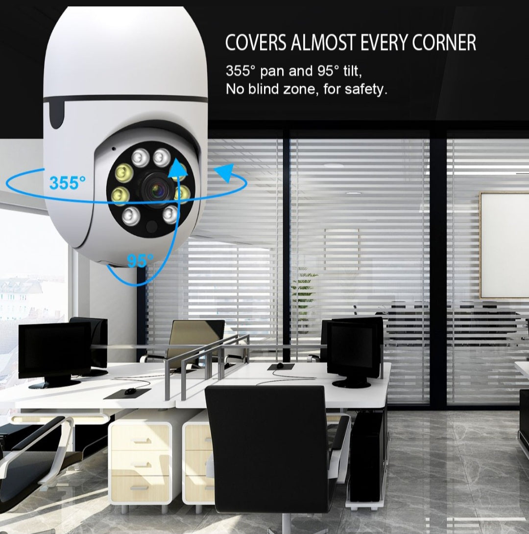 Home Security Surveillance Camera WiFi Wireless 360 Panoramic HD